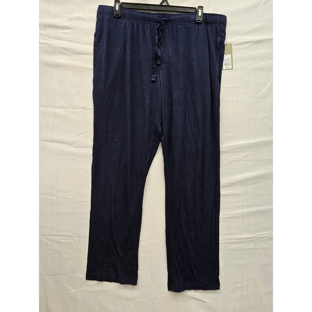 Goodfellow & Co Mens Knit Lounge Pant Navy Blue Straight Leg XL NEW